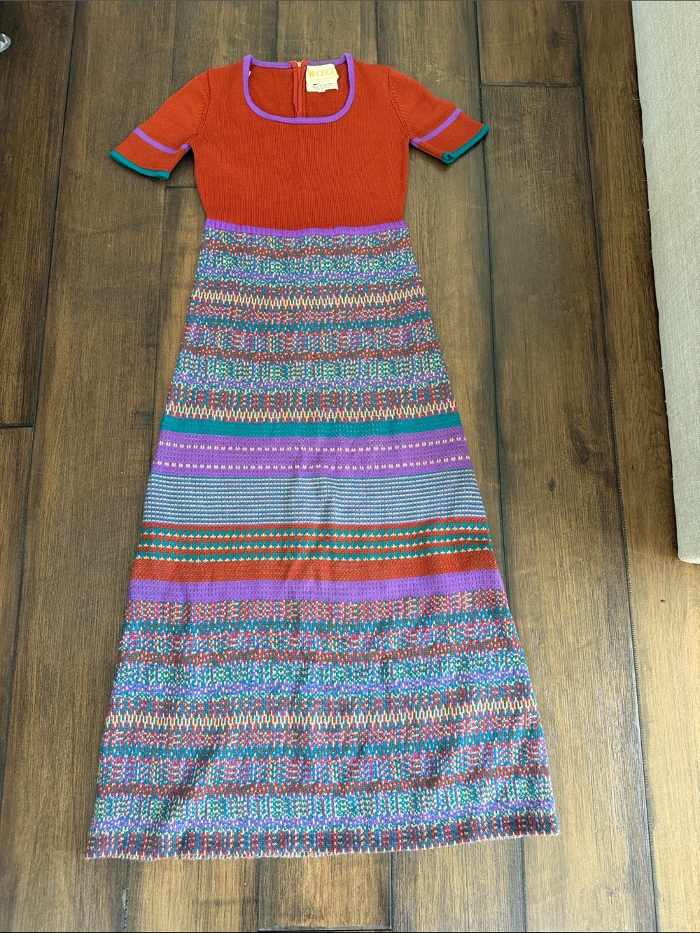 Vintage 1970’s designer Ceci dress